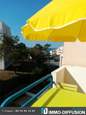 t2 à la vente -   85100  LES SABLES D OLONNE, surface 23 m2 vente t2 - UBI443682212